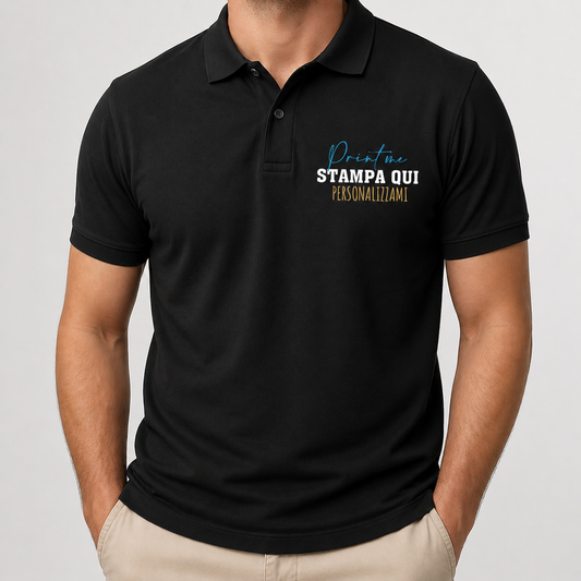 Polo Personalizzata — Stampa Lato Cuore
