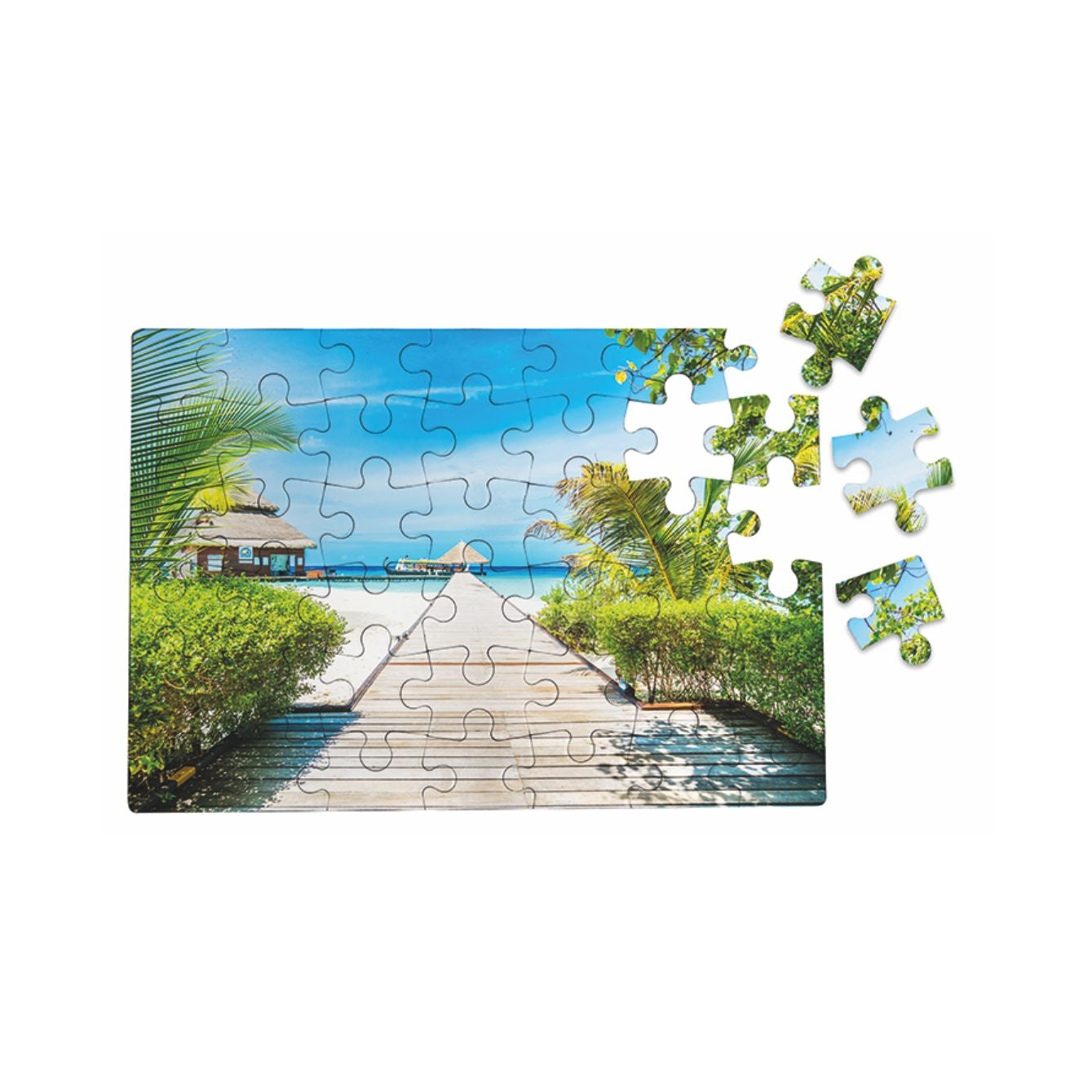 Puzzle Personalizzato 20x30 cm — Stampa con la Tua Foto o Grafica