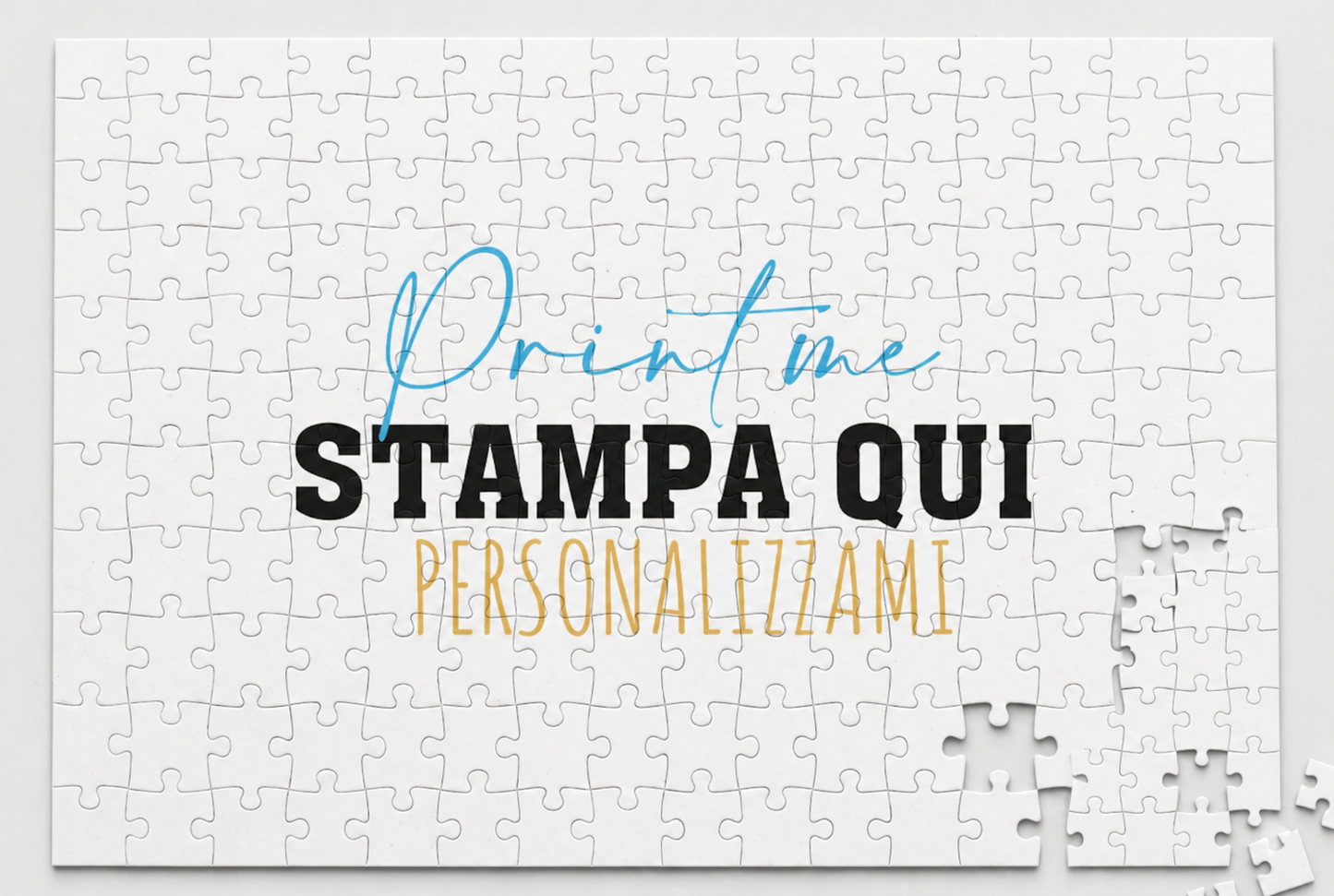 Puzzle Personalizzato 20x30 cm — Stampa con la Tua Foto o Grafica