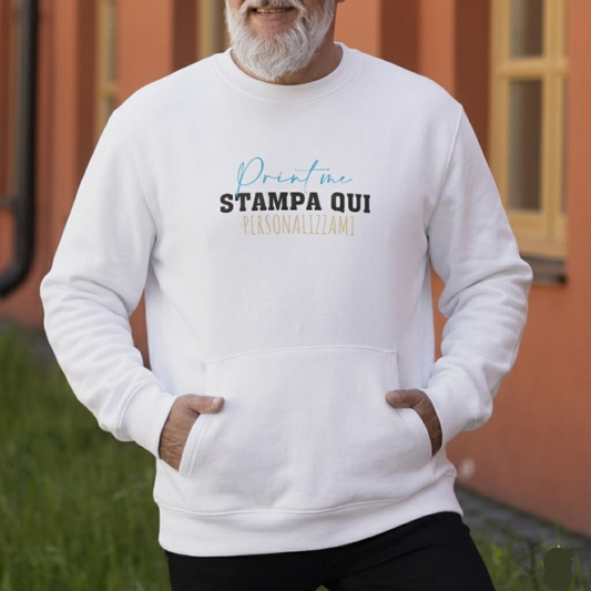 Felpa Girocollo Personalizzata
