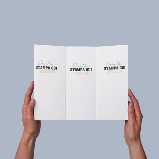 Brochure – Fronte/Retro | Carta Patinata 170 gr