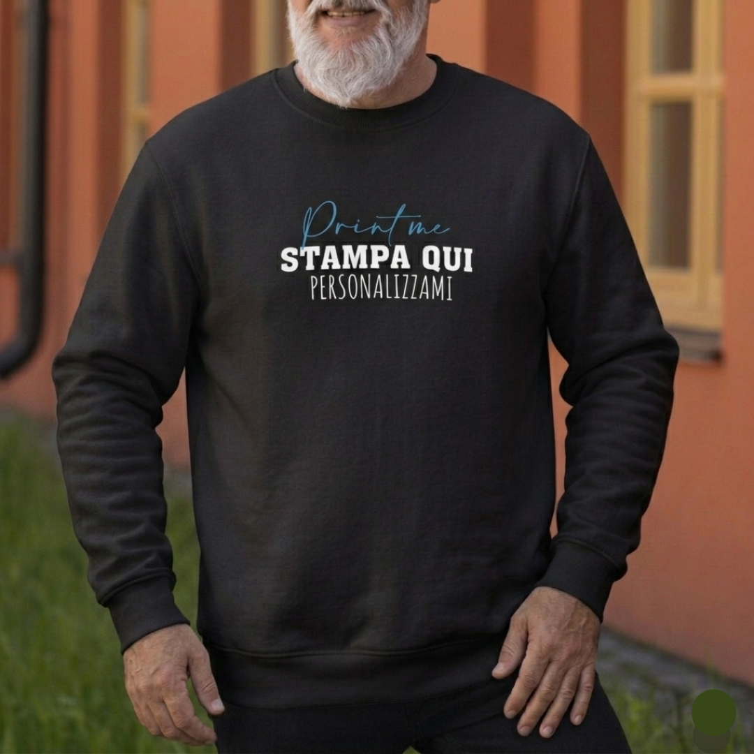 Felpa Girocollo Personalizzata